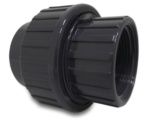 3-teilige PVC-Kupplung 40 mm x 1,1 4 10 bar