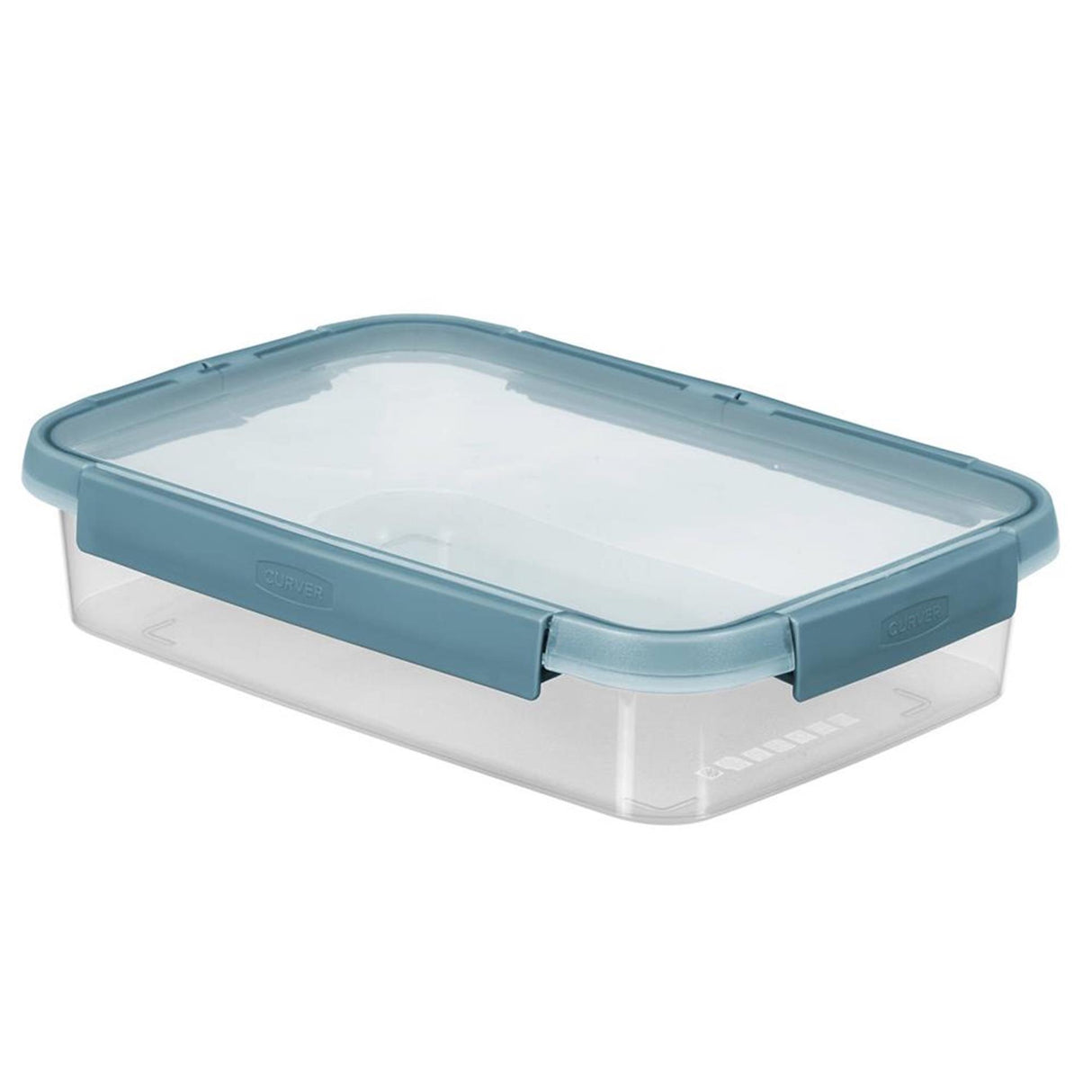 Curver Smart Frischhaltebehälter rechteckig 2l transparent grau