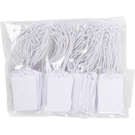 Creativ Company Beschriftungen Weiß 25x40mm, 100..