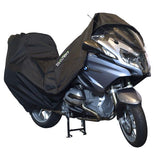 DS Deckt Motorabdeckung Alfa Top Case xxl schwarz ab