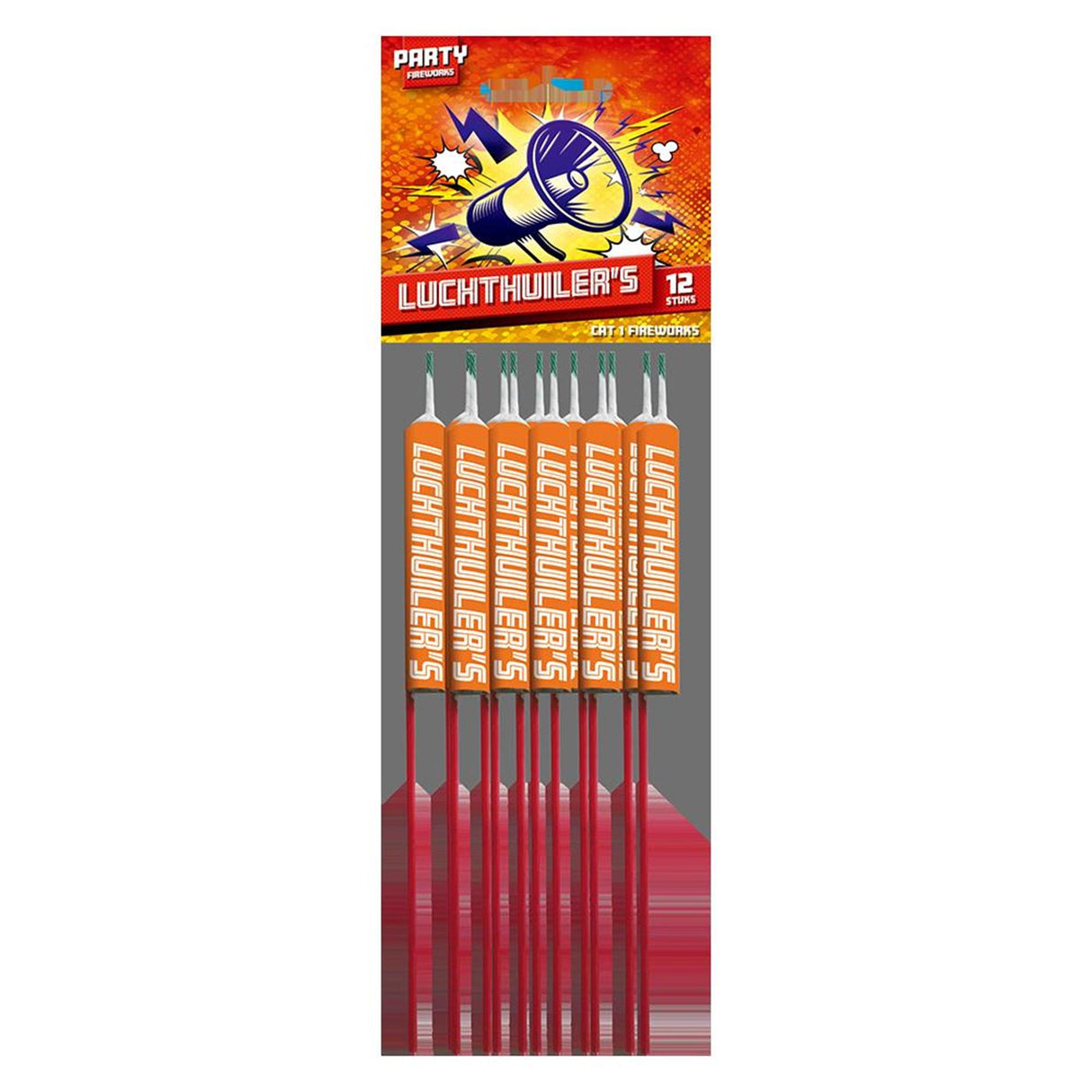 Party Feuerwerk Luftheuler 12 Stück