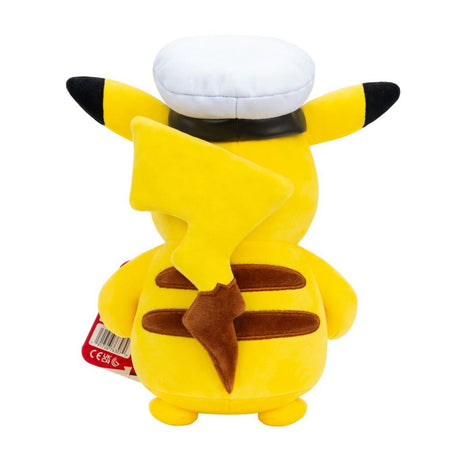 Jazwares Pokémon – 20 cm Plüsch – Kapitän Pikachu