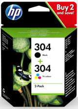 HP 304 zw und kl Kombipack 3jb05ae