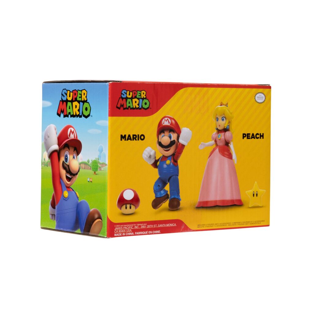 Super Mario Figuren Mario und Peach