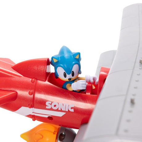 Andere Marken Sonic Tornado Biplane inklusive 6,5 cm großer Figur