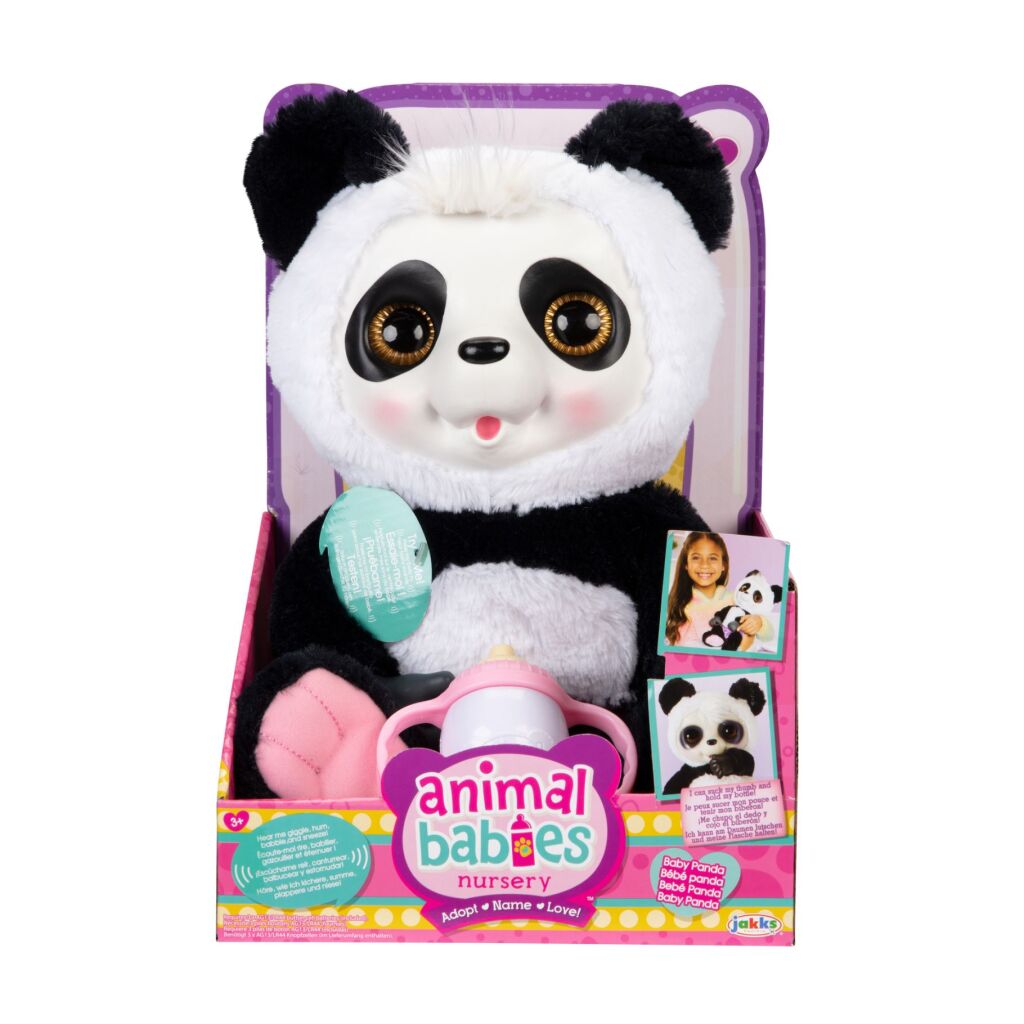 Jakks Tierbabys Panda + Sound