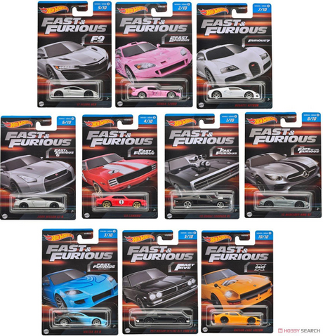 Hot Wheels Autos – Fast Furious – Verkaufsartikel – 1 Stück