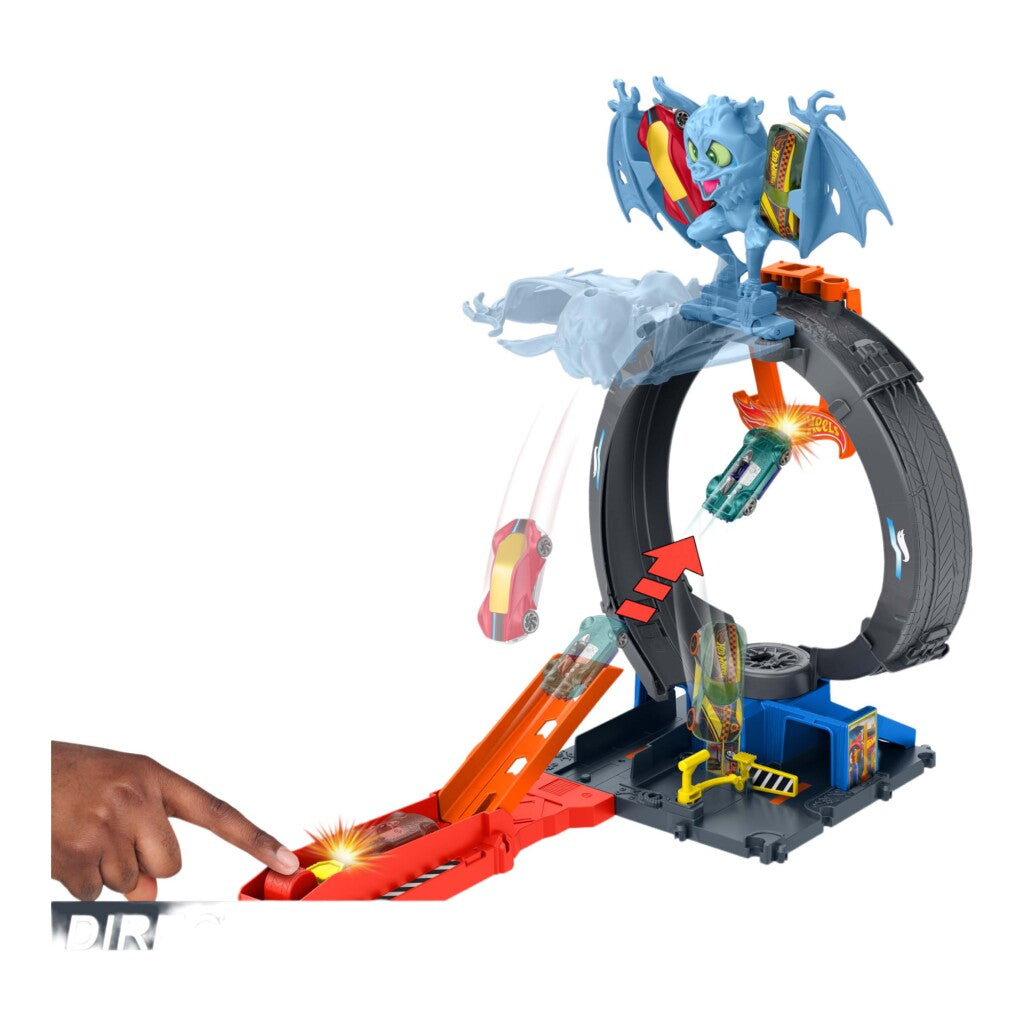Hot Wheels Bat Attack Looping-Spielset