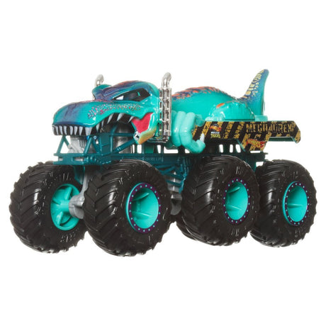Hot-Wheels-Monstertrucks-Monstertrucks-Reihe mit großen Installationen