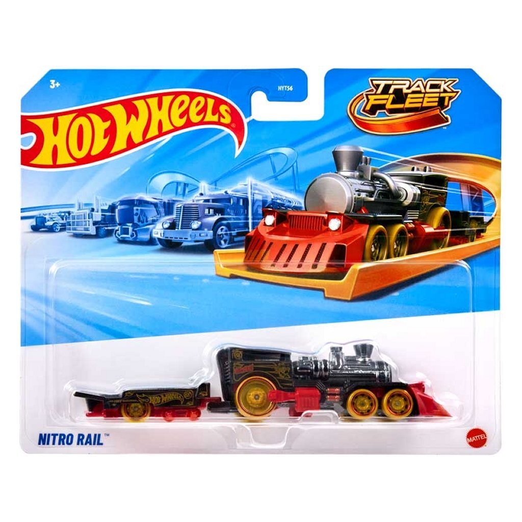 Mattel Hot Wheels Hyt56 Track Fleet sortiert | 6 Stück