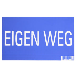 Produkte kennzeichnen den eigenen Weg