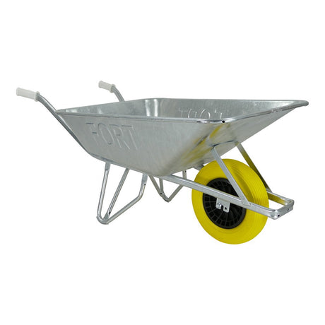 Fort Products Schubkarre 130l komplett verzinkt plus Rad