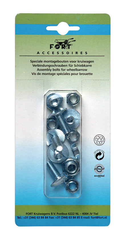 Fort Products Montagesatz Schrauben Muttern Schubkarre