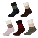 Producten homesocks basset chenille colourblock assortiment 30 paar