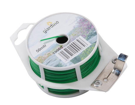 Produkte Bindedraht flach 50m grün mit Blinker