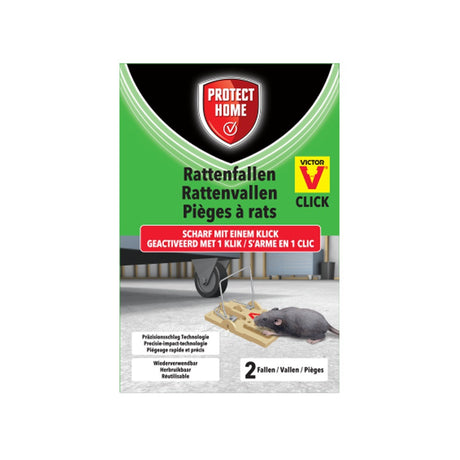 Protect Home Products Rattenfalle Kunststoff 2 Stück