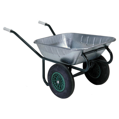 Fort Products Schubkarre 90l verzinkt 2 Räder 1
