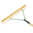 Mm Eurotool-Produkte Polyrechen mit Nivellierkante 64 cm mit Stiel 160 cm