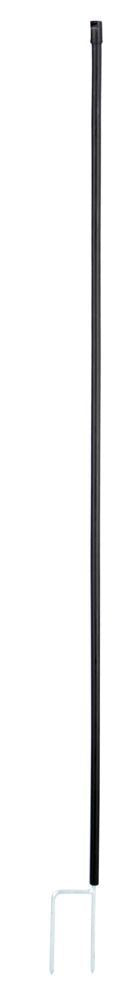 Ako Products Pfosten, schwarz, 106 cm, Einzelstift für Hühnernetz