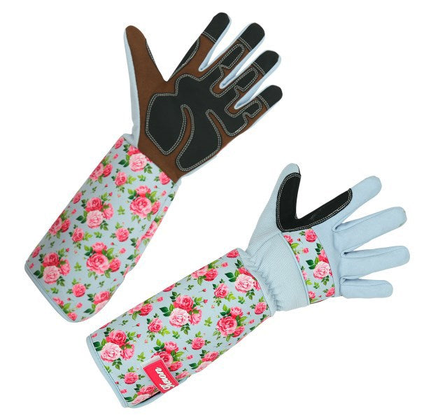 Keron Produkte Rosen-Brennnessel-Handschuh, Größe 8 m, Rosengarten, lange Stulpe