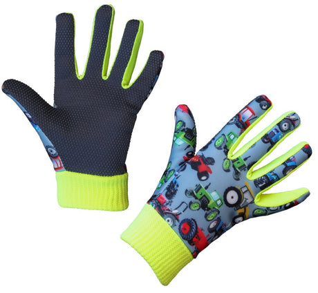Keron Produkte Kinderhandschuh Joy 4 6 Jahre Traktormotiv