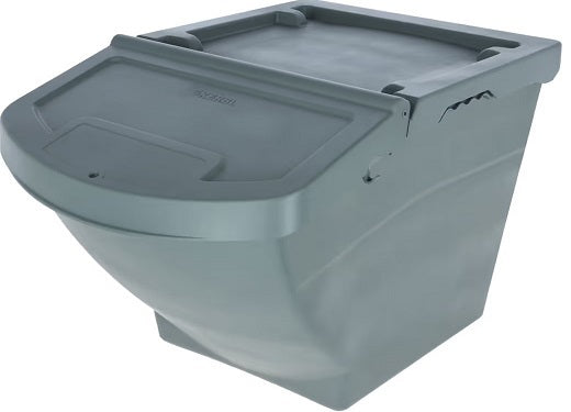Producten stapelbare voerton met deksel 40l