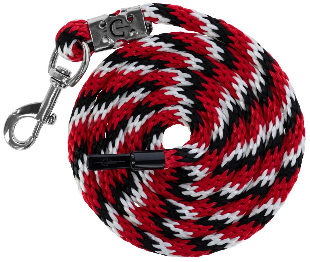 Abi Products Führstrick Mustang Karjn Haken rot schwarz weiß