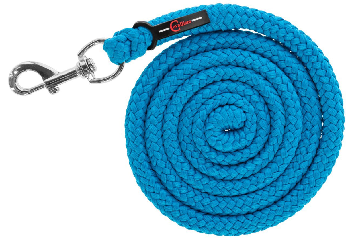 Führleine mit Karabiner Nilpferd blau