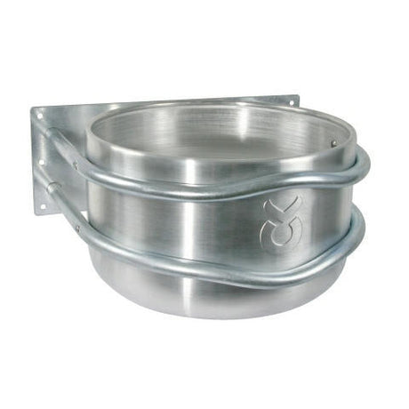 Produkte: Futternapf aus Aluminium, rundes Wandmodell