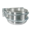 Produkte: Futternapf aus Aluminium, rundes Wandmodell