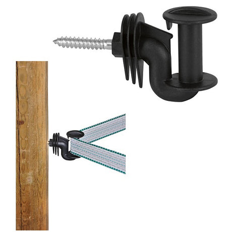 Ako Produkte Eckisolator Cavallo für Band Holzdraht Blister 8 Stk