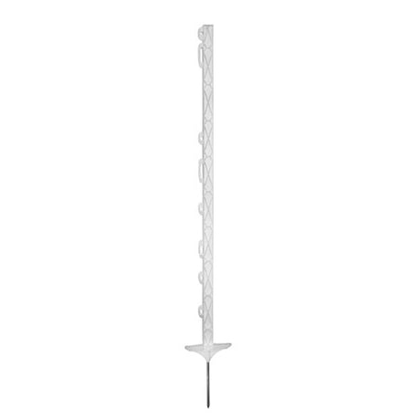 Ako Produkte Titan Kunststoffstange weiß 110cm 5 Stück