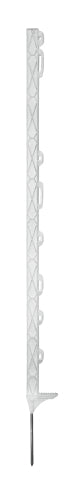 Ako Produkte Titan Kunststoffpfosten weiß 110cm Einzelfußstufe 5 Stk