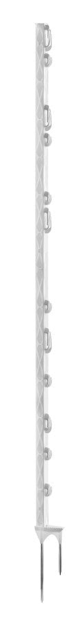 Ako Produkte Kunststoffpfosten Titan Plus weiß 157cm 5 Stück