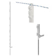 Ako Products Premium-Kunststoffstange weiß 147 cm 5 Stück