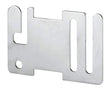Ako Products Verbindungsplatte Edelstahl für Torgriff-Isolatorbeutel 10 Stk