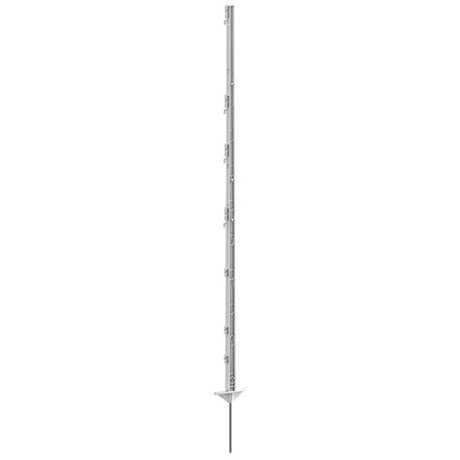 Ako Products Expert Kunststoffstange weiß 156 cm 5 Stück Doppelsockel