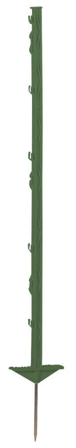 Ako Produkte klassischer Kunststoffpfosten grün 105 cm 5 Stück Doppelsockel