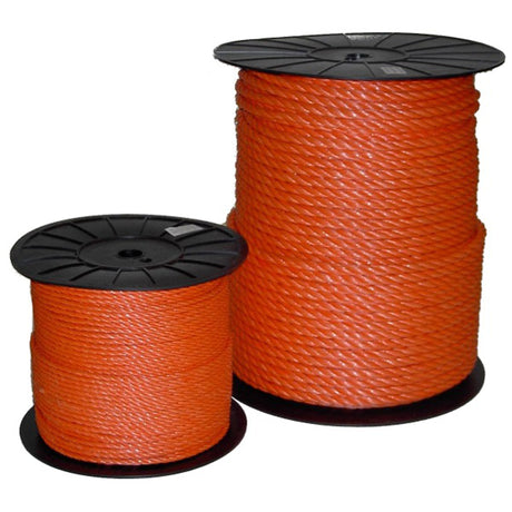 Producten polypropyleen touw oranje 16mm 220m