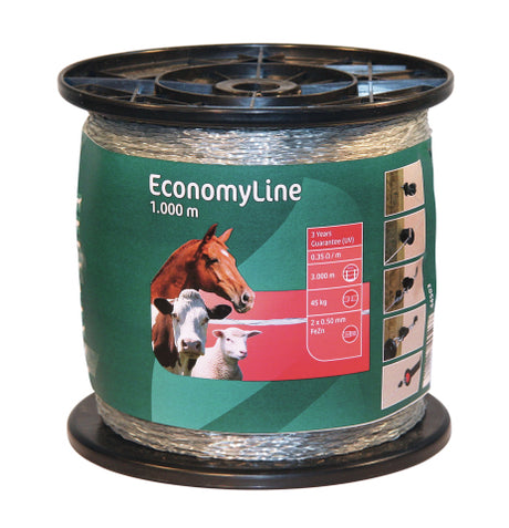 Ako Produkte Economyline Monowire transparent 1000m