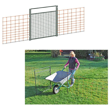 Ako-Produkte Tor für Zaunnetze von 95 bis 125 cm