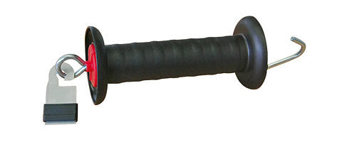 Ako Products Torgriff schwarz verzinkt plus Litzenclip-Bandverbinder 20 mm