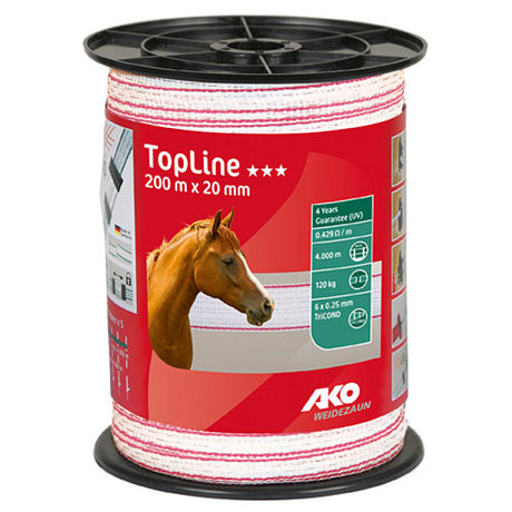 Ako producten topline schriklint wit pink 2cm 200m