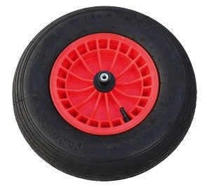 Fort Products Rad 4 80 4 00x8 Kunststofffelge rot Achse 13cm 2ply