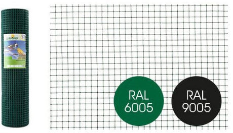 Giardino-Produkte Netz verschweißt schwarz 19 1 10 0 51m x 5m