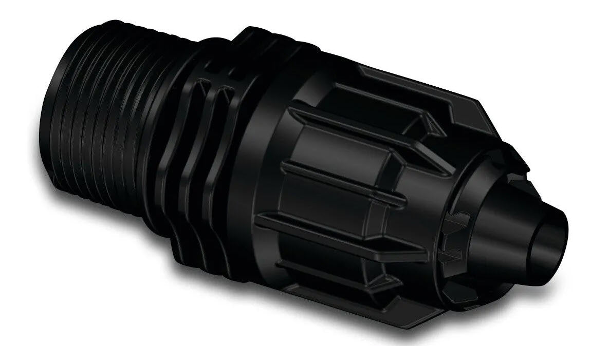Produkte Übergangsstück PP 16 mm q j x1 2 männlich dr 6 bar v Bewässerungsschlauch