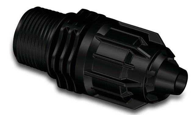 Produkte Übergangsstück PP 16 mm q j x1 2 männlich dr 6 bar v Bewässerungsschlauch