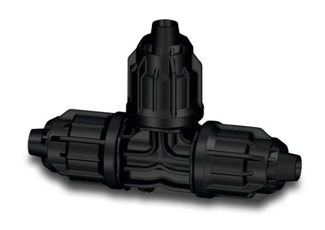 Produkte T-Stück 90 PP 16 mm Schnellkupplung 6 bar schwarz V-Bewässerungsschlauch