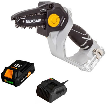 Batavia-Produkte Nexxsaw Akku-Einhandkettensäge 18 V V3-Set
