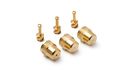 Gloria Products Messing-Sprühkappen-Set inkl. Wirbel 2x 1mm 1 x 2m
